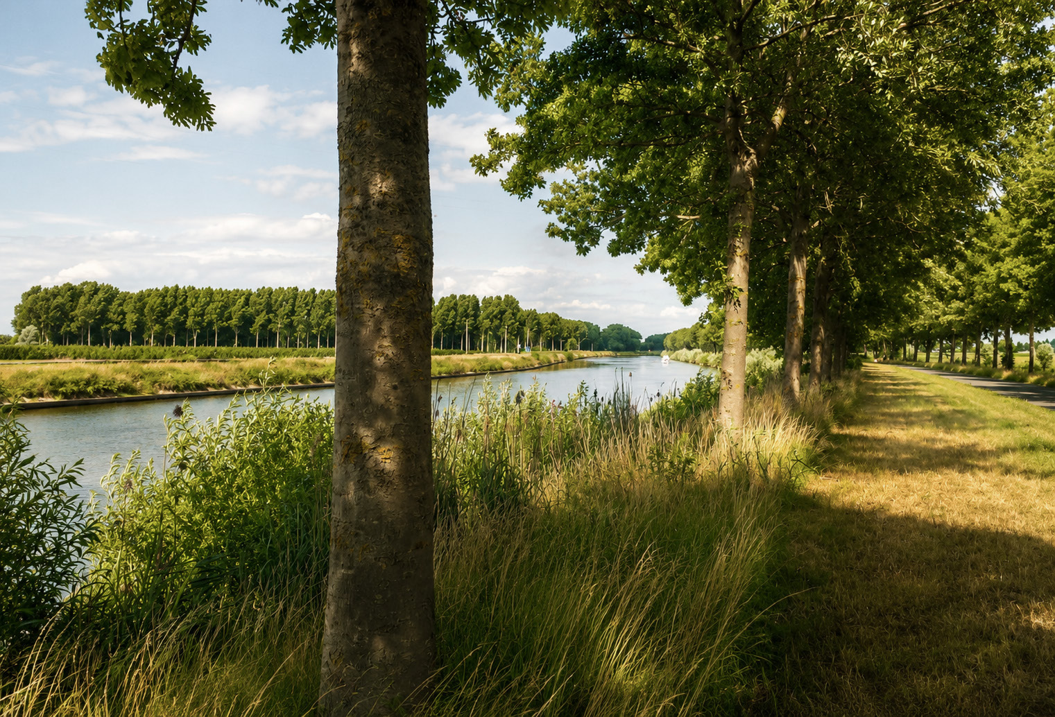 Wandelpad langs de Vaart